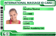 License for manual Lymphdrainage